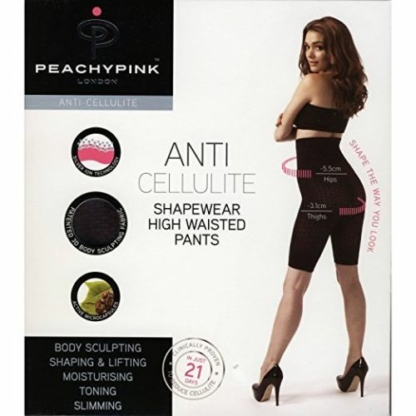 PEACHYPINK Lifting Strumpfhose Leggings, Leggins, Anti Cellulite Aging schwarz – Bild 4