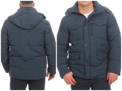 PERSO Herren Jacke Winterjacke Blau Gr. L 52 Blue Herrenjacke dunkelblau Neu