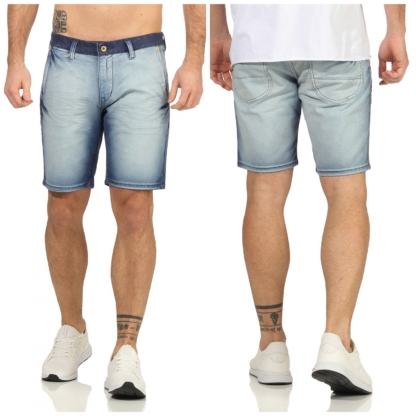 SCOTCH SODA kurze Jeans Hose Hellblau EXCLUSIVE Shorts Jeanshose Baumwolle Neu
