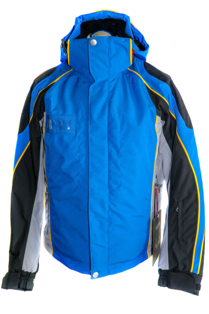 Vist Skijacke Herren Jacke TW PEGA Jacket blau schwarz Ski Royal Black u. Kapuze