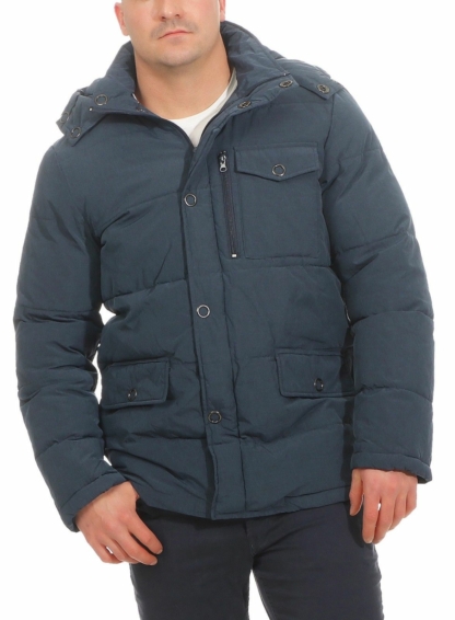 PERSO Herren Jacke Winterjacke Blau Gr. L 52 Blue Herrenjacke dunkelblau Neu – Bild 5