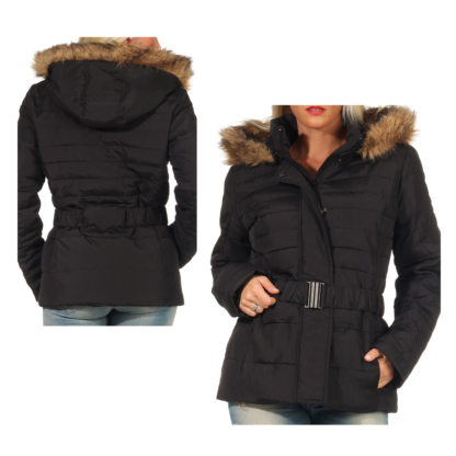 Mustang Jacke Winterjacke schwarz Jacke XS S Damenjacke Winter Jacket Damen – Bild 6
