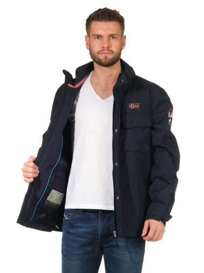 Napapijri Herren Jacke Windjacke Blau XS XL 46 54 Blue Marine Herrenjacke Parker – Bild 5