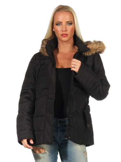 Mustang Jacke Winterjacke schwarz Jacke XS S Damenjacke Winter Jacket Damen – Bild 4