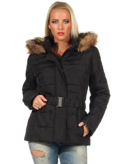 Mustang Jacke Winterjacke schwarz Jacke XS S Damenjacke Winter Jacket Damen – Bild 2