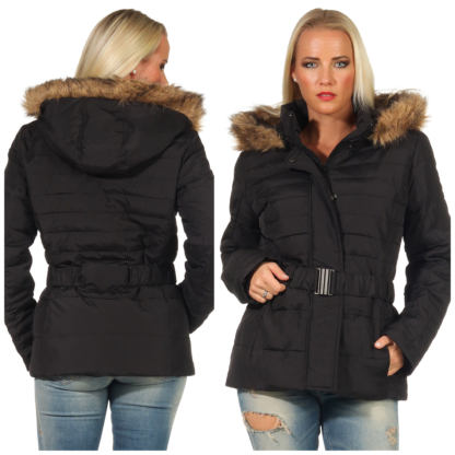 Mustang Jacke Winterjacke schwarz Jacke XS S Damenjacke Winter Jacket Damen